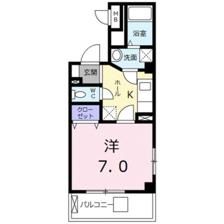 グレース桜木の物件間取画像